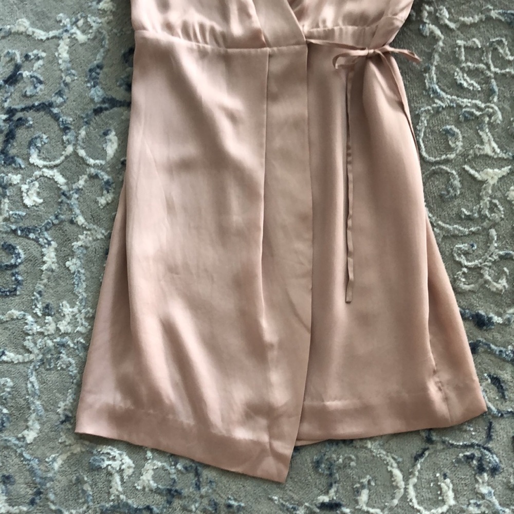 & Other Stories Sleeveless Wrap Dress Blush Pink 6 - Picture 5 of 6